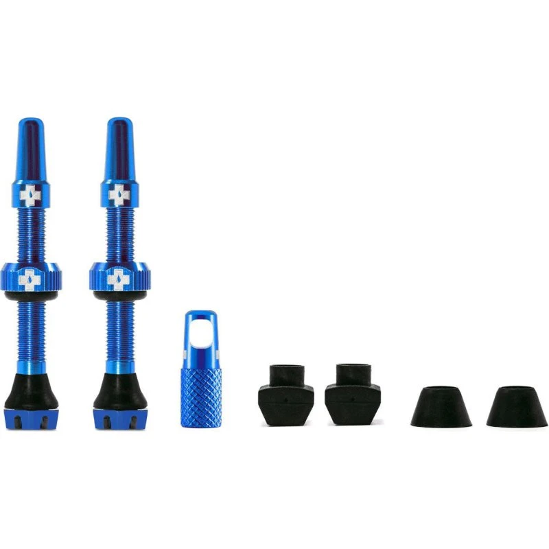 Muc-Off Tubeless Ventil Kit V2 44/60 mm Blå