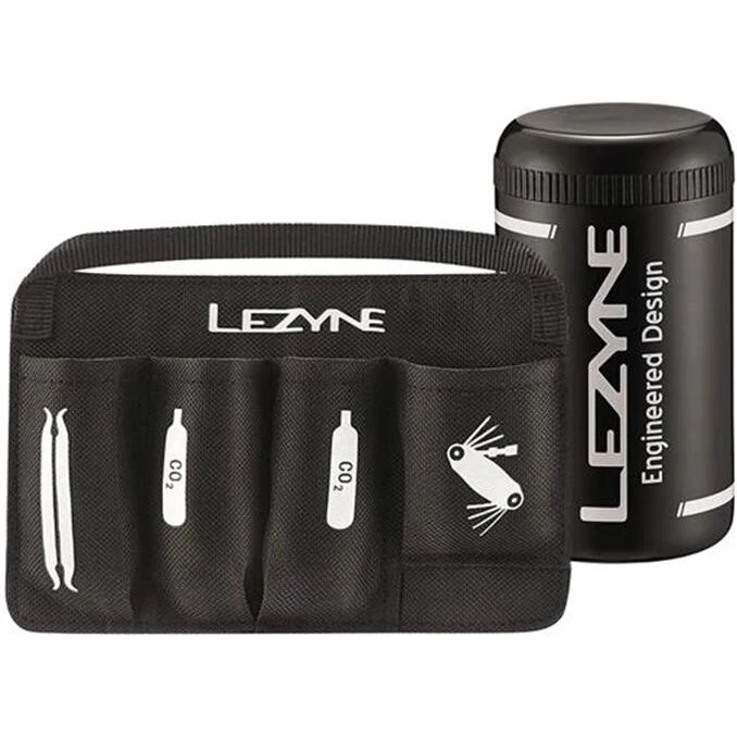 LEZYNE Flow Caddy 500 ml - opbevaringsbeholder til flaskeholder, sort