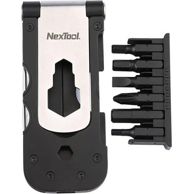 Nextool NE0122 14-i-1 cykel multitool (sort, 9 cm)
