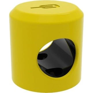 Hiplok Ankr Mini Væg/Gulv Anker, Gul, 50 mm