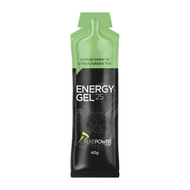 PurePower Energy Gel Citron/Grøn Te 40 g