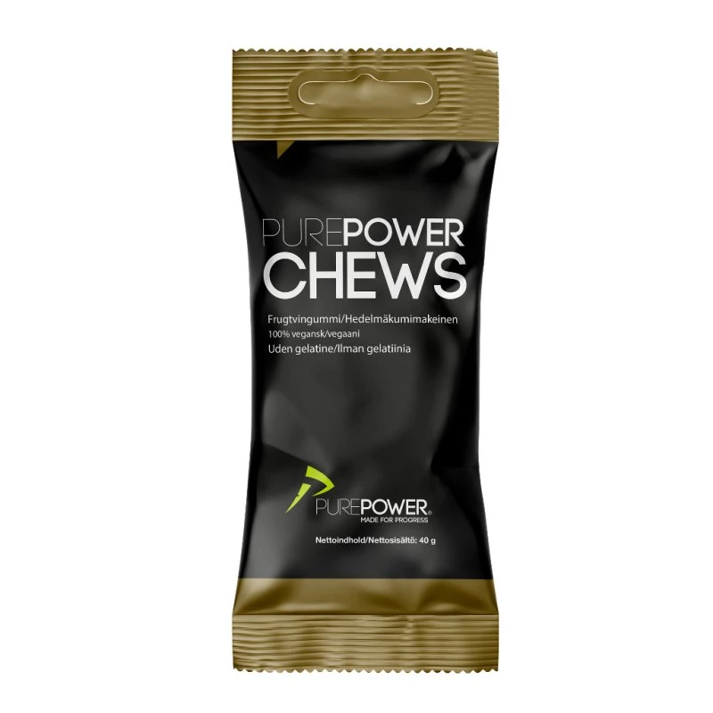 PurePower Chews Frugtmix 40 g