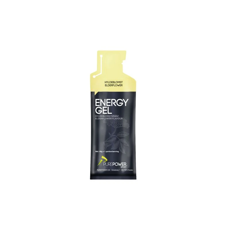PurePower Energy Gel Hyldeblomst 40 g