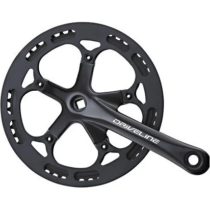Tracer Kranksæt Sort 170 mm, 46 Tænder
