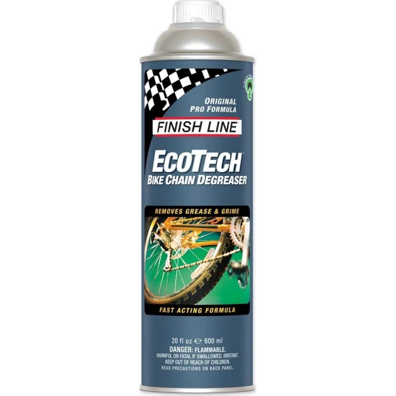 Finish Line EcoTech 600 ml – Biologisk affedter til kæder, gummi & plast