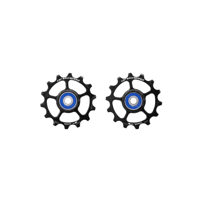 CeramicSpeed Pulleyhjul SRAM Eagle & Eagle AXS 1-12 Coated Sort