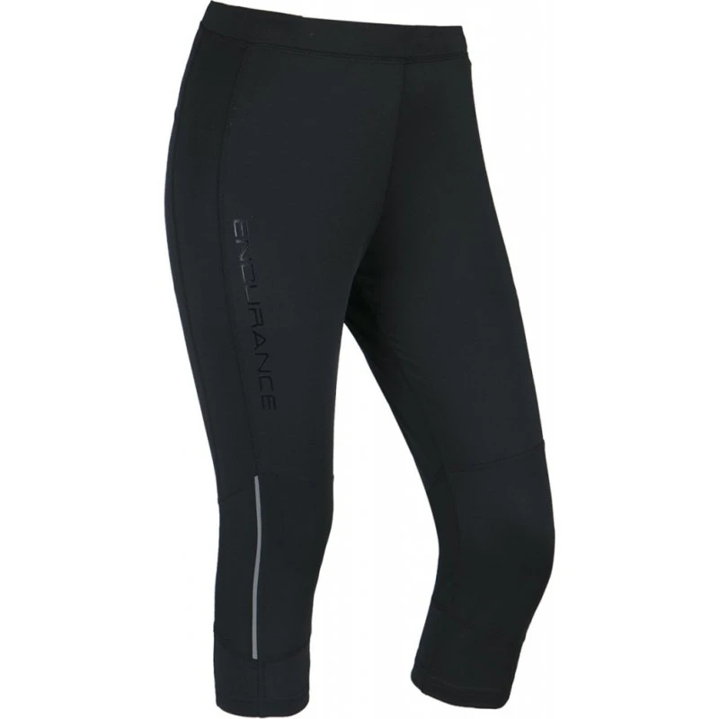 Endurance Mahana 3/4 Tights Sort Dame, Størrelse 36
