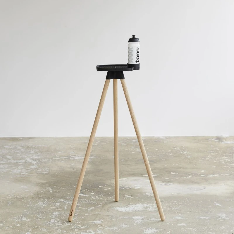 Tons Tray med flaskeholder, naturlig eg