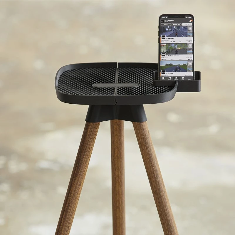 Tons Tray med mobilholder, smoked oak