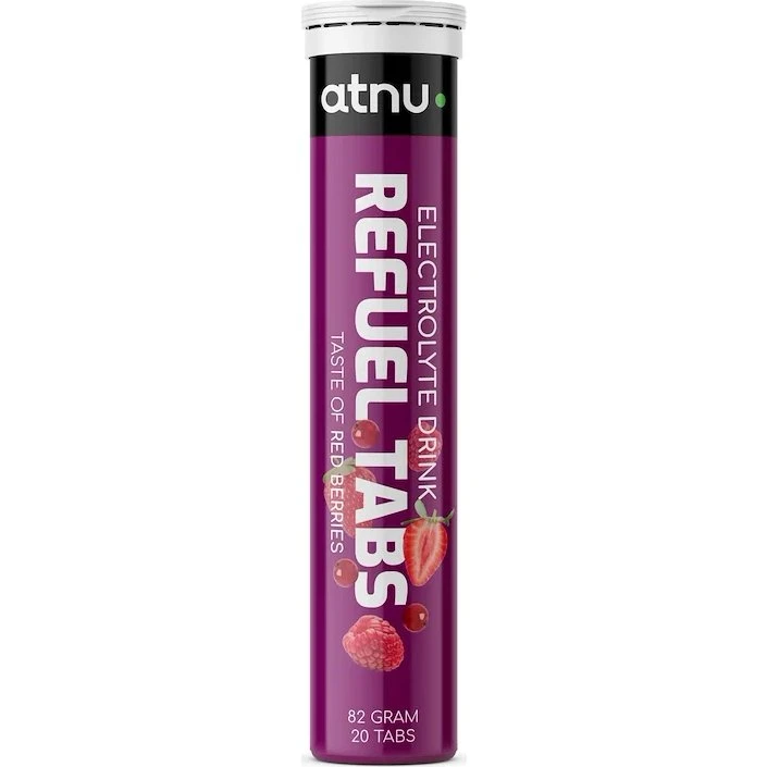 Atnu Refuel Elektrolyttabs Røde Bær 20 tabs