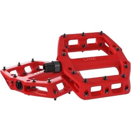 Trek Line Elite MTB-platformpedaler rød 15mm 9/16"