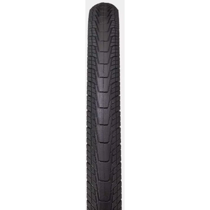 Bontrager H2 Hard-Case Lite 700x45c Sort Refleks
