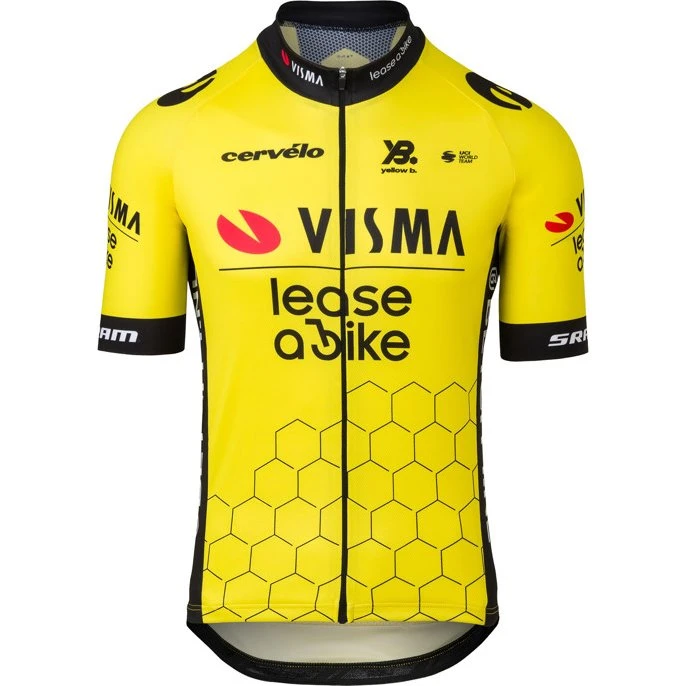Team Visma | Lease a Bike Cykeltrøje Korte Ærmer Dame