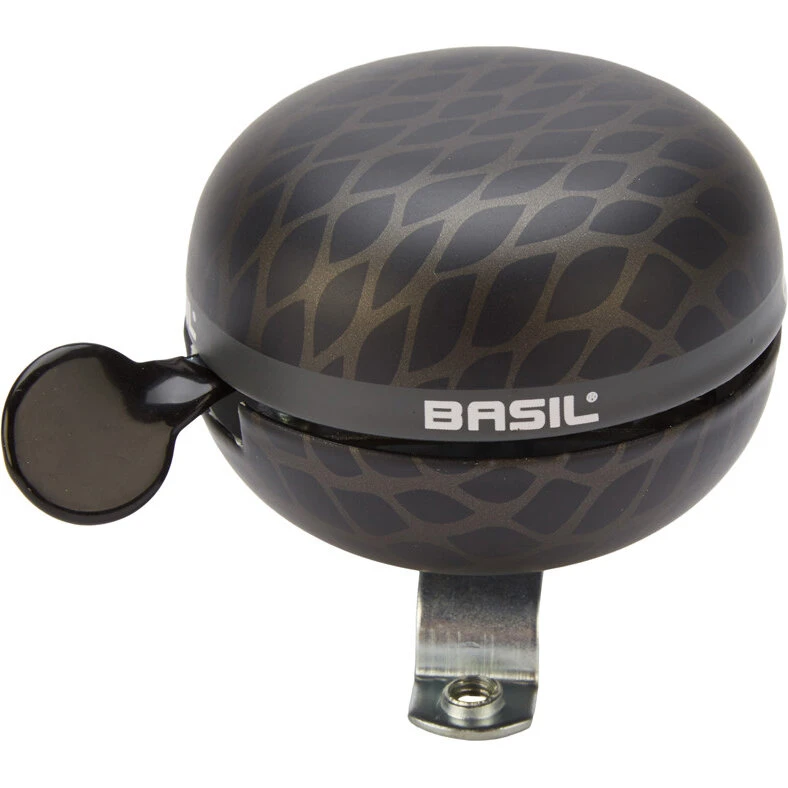 Basil Noir ringeklokke Metallic Ø60 mm (Sort/Sølv)