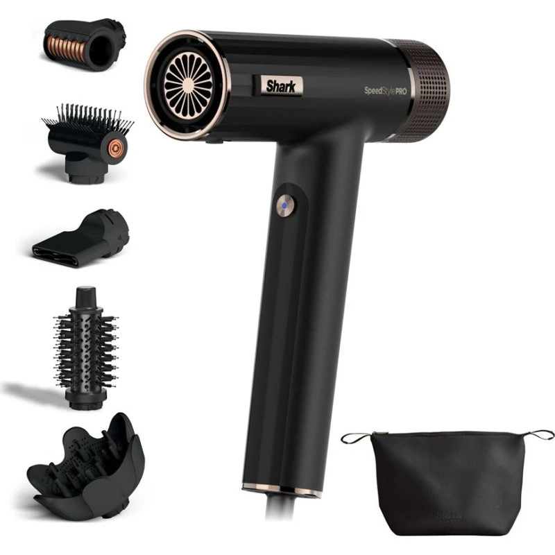 Shark SpeedStyle Pro HD752EU Sort Hårtørrer/Hårstyler
