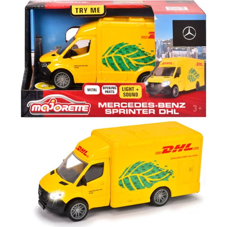 Majorette Grand Series Mercedes-Benz Sprinter DHL 1:43
