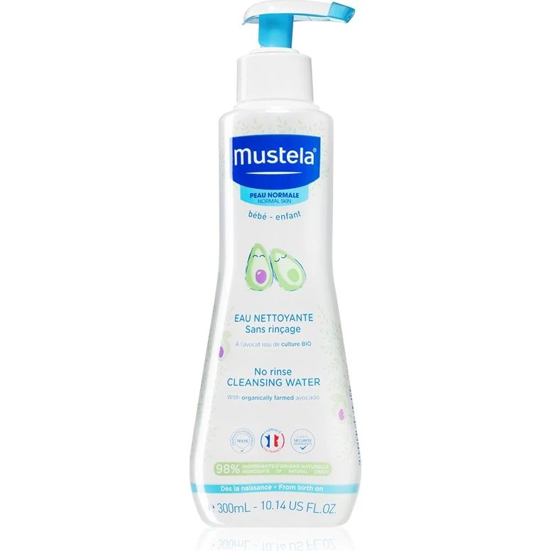 Mustela Avocado No-Rinse Cleansing Water 300 ml