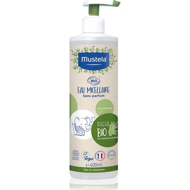 Mustela Økologisk Micellar Vand 400ml