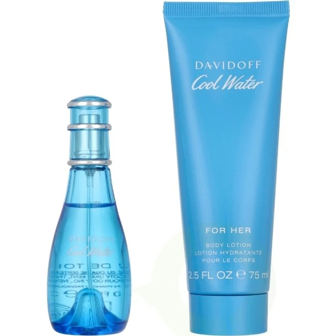 Davidoff Cool Water Woman EDT 30 ml + Bodylotion 75 ml