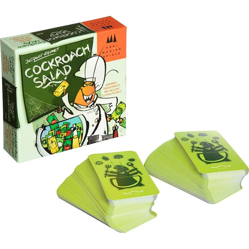 Schmidt Cockroach Salad - Kortspil for 2-6 spillere, 6+ år
