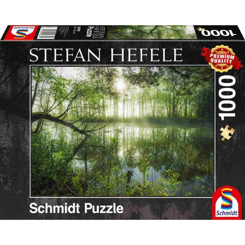 Schmidt Puzzles Stefan Hefele Homeland Jungle 1000 brikker