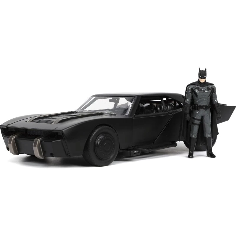 Jada Batman Batmobile 1:24 med Batman-figur, sort