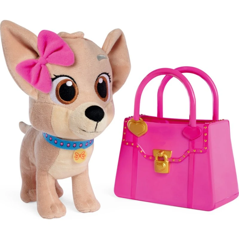 Simba ChiChi LOVE BFF Bamse 20 cm, lyserød taske