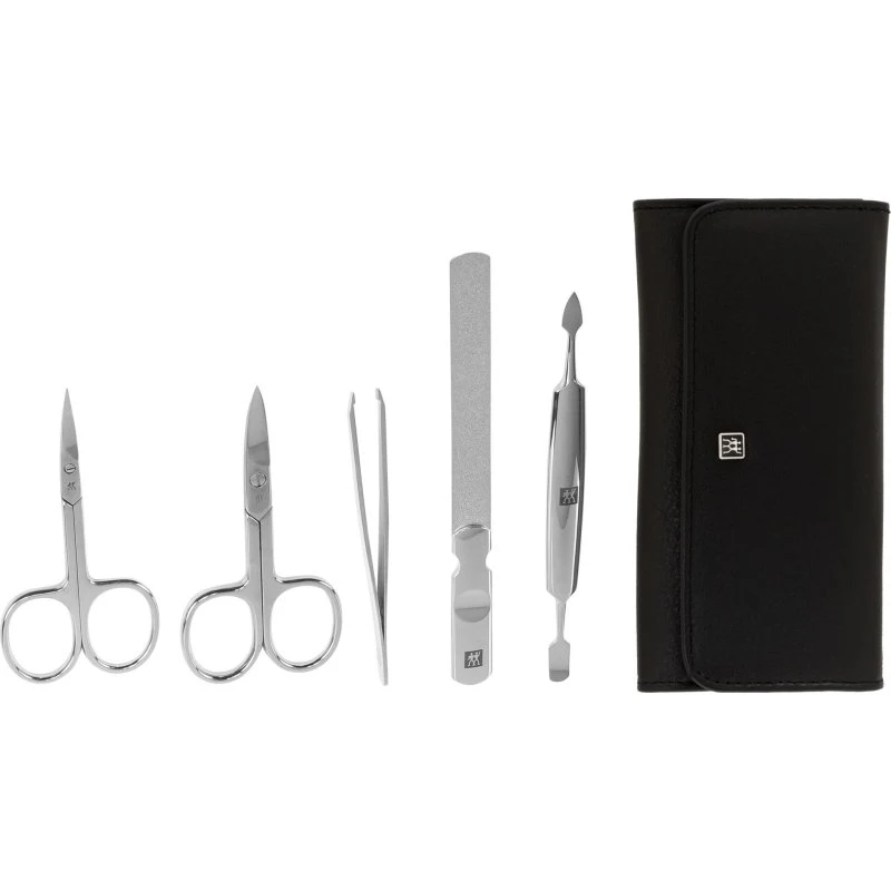 Zwilling Classic Inox Neglesæt 5 dele med Case, Sort