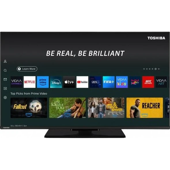 Toshiba 43UV3F63DG 43" 4K UHD Smart TV Sort