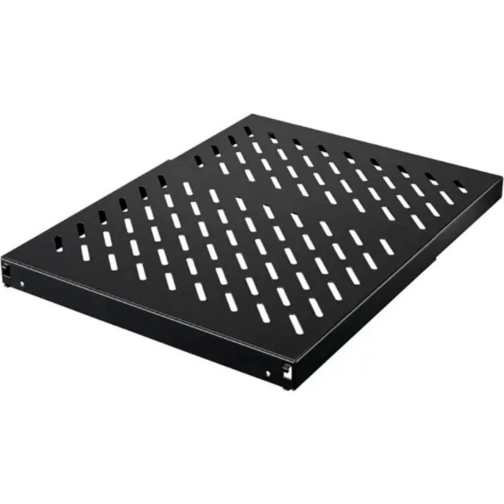Rittal 5501705 1U Rackhylde 19" Sort (600-900mm, 100kg)