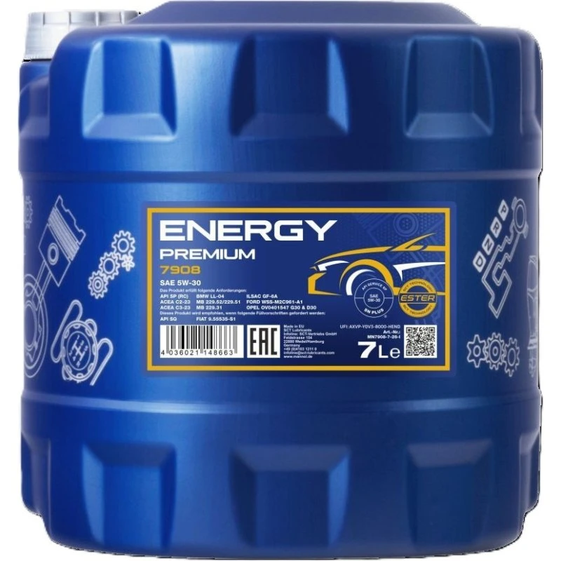 MANNOL ENERGY PREMIUM 5W-30 7L