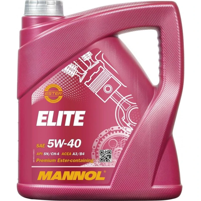 MANNOL ELITE 5W-40 4L Motorolie for VW, Mercedes-Benz, Opel