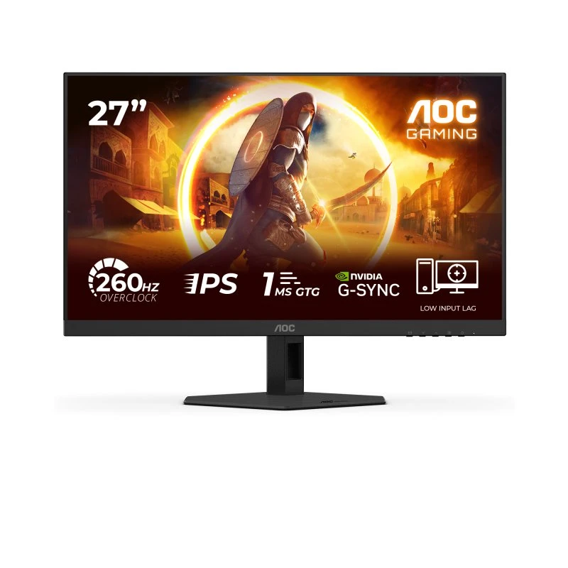 AOC G4 27G4ZRE 27" Fast IPS 260 Hz FHD Rød