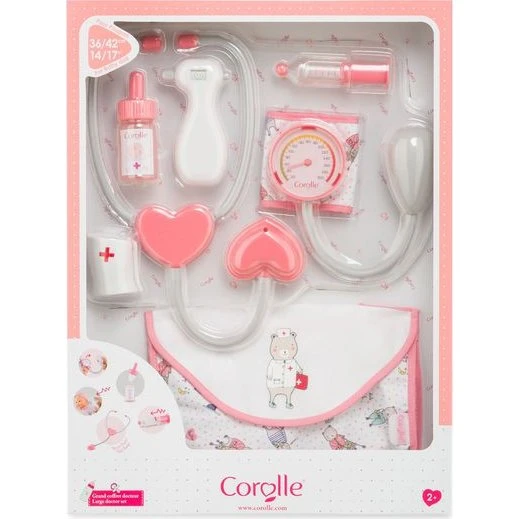 Corolle Large Doctor Sæt til Dukker – Passer til 14, 16 & 17
