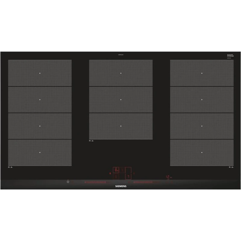 Siemens iQ700 EX975LXC1E 90 cm Induktionskogeplade, sort