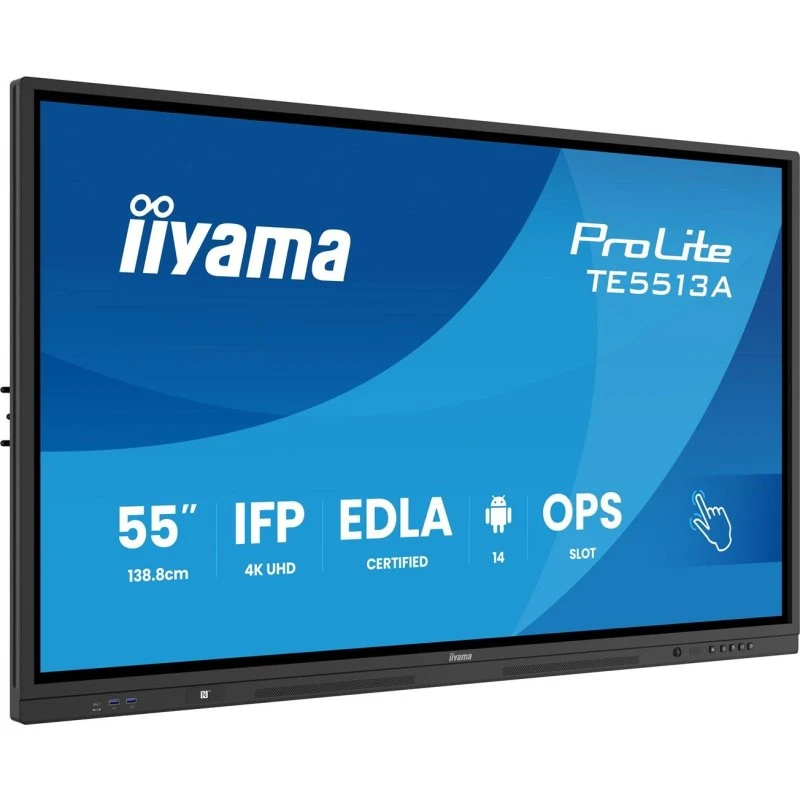 iiyama ProLite TE5513A 55" 4K UHD Interaktiv Skærm med Google EDLA