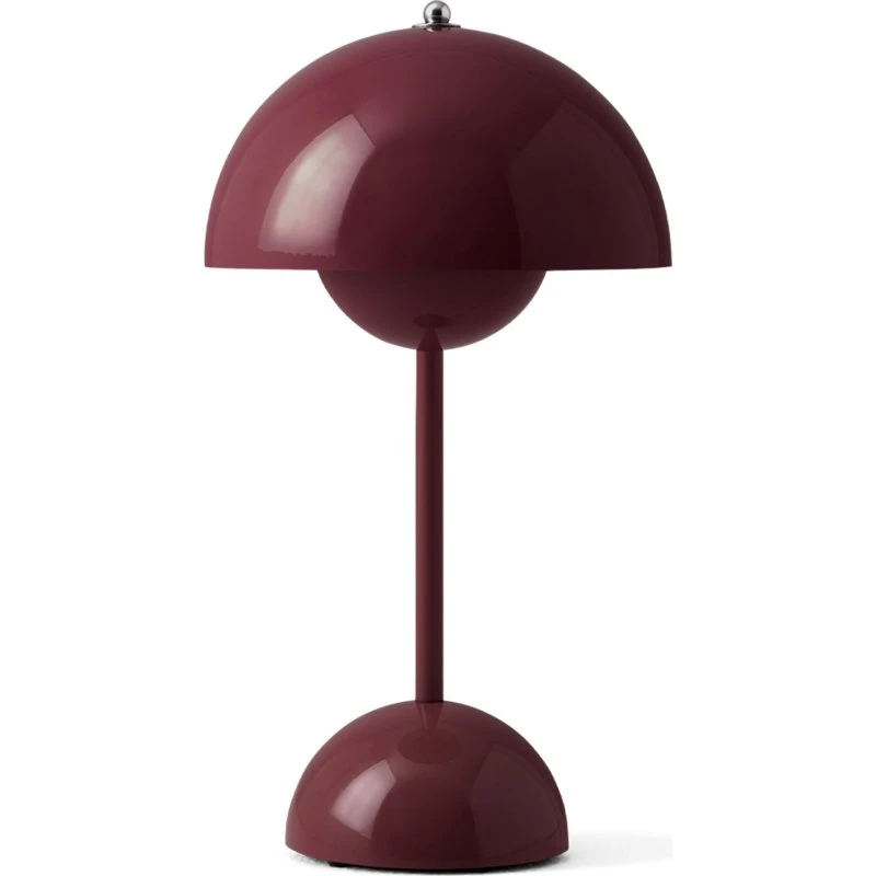 Tradition Flowerpot VP9 bærbar lampe, dark plum