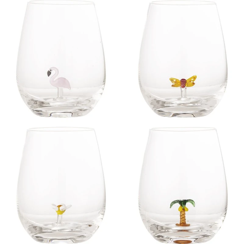 Bloomingville Misa Drikkeglas, 4 stk, klar