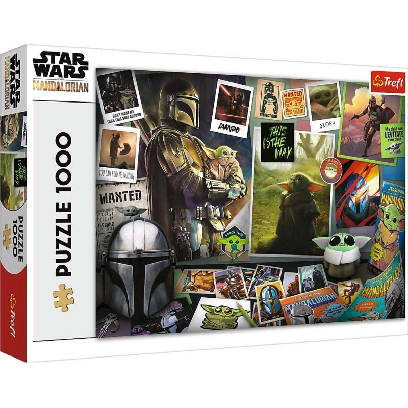 Trefl Grogu Star Wars Puslespil 1000 brikker