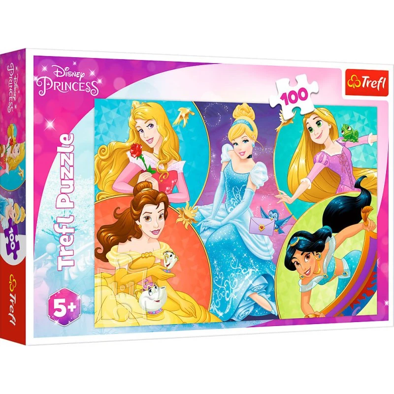 Trefl Princess - Puslespil med 100 brikker