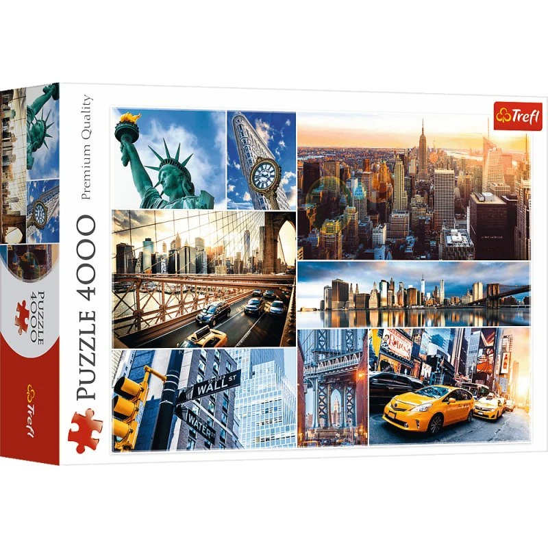 Trefl New York 4000-brikker puslespil