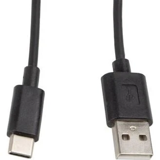 Lanberg USB-C kabel 1 m, sort, USB 2.0