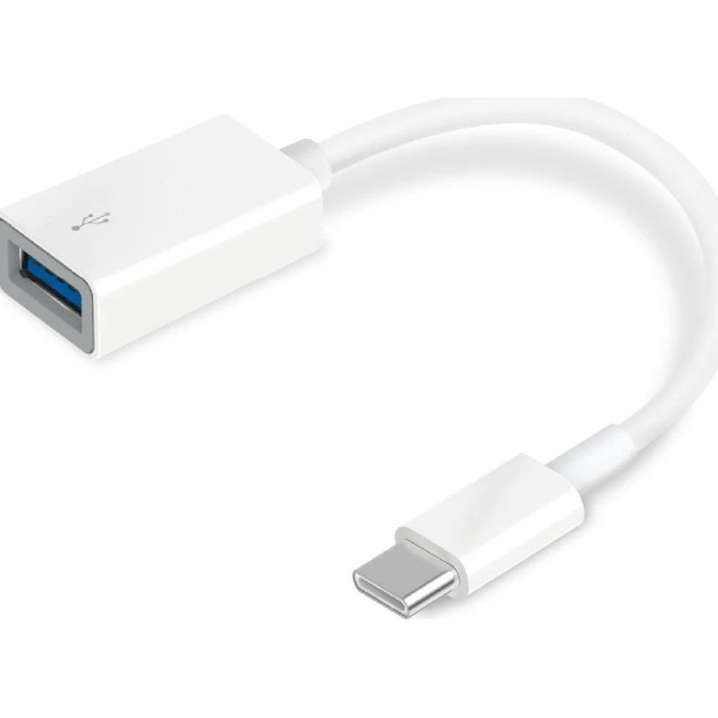 TP-Link UC400 USB-C til USB-A adapter, hvid, 0,133 m