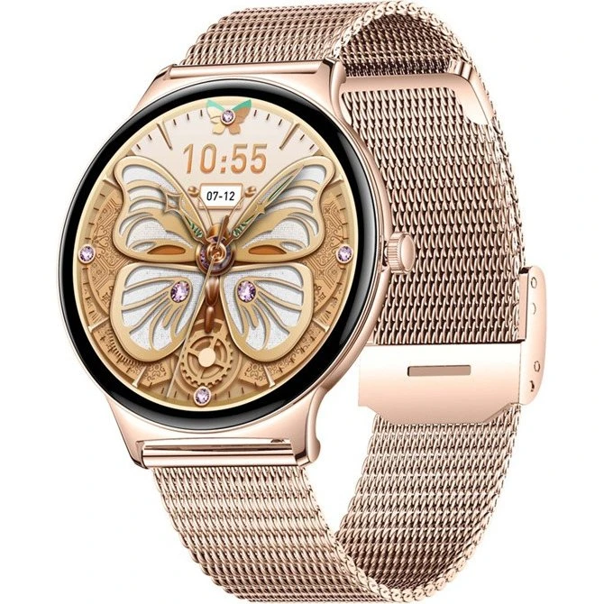 Colmi V89 Smartwatch i Guld (Stål) – 1,43" AMOLED