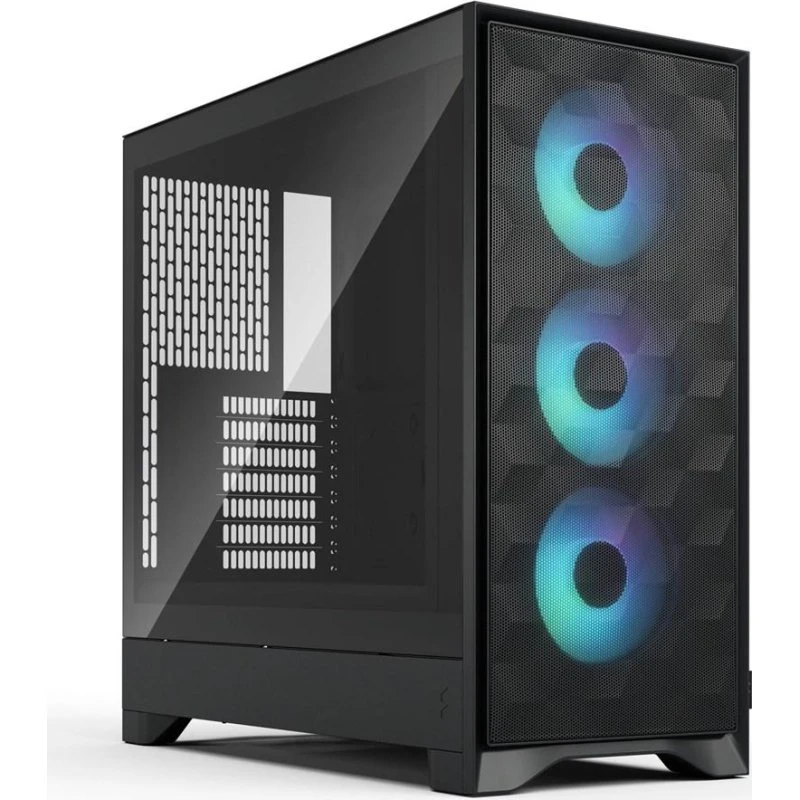 Fractal Design Pop 2 Air Black TG RGB Miditower - Sort