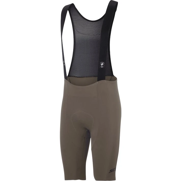 SCOTT Ultd ++++ Bibshorts Wood Grey Herre S