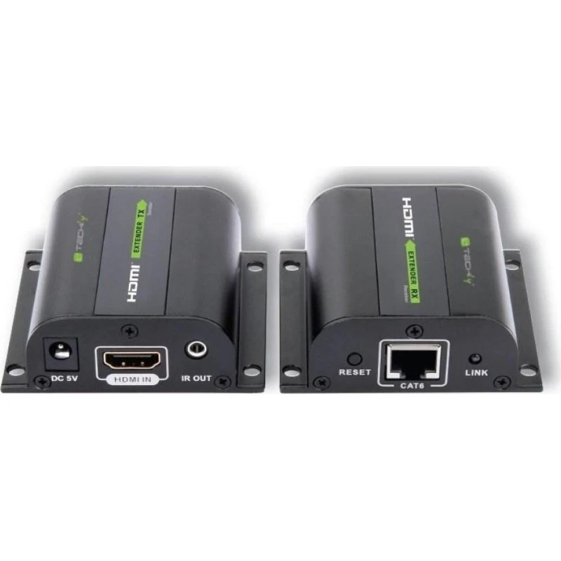 TECHly HDMI Extender Full HD til 60 m via Cat5e/Cat6/Cat6a/Cat7