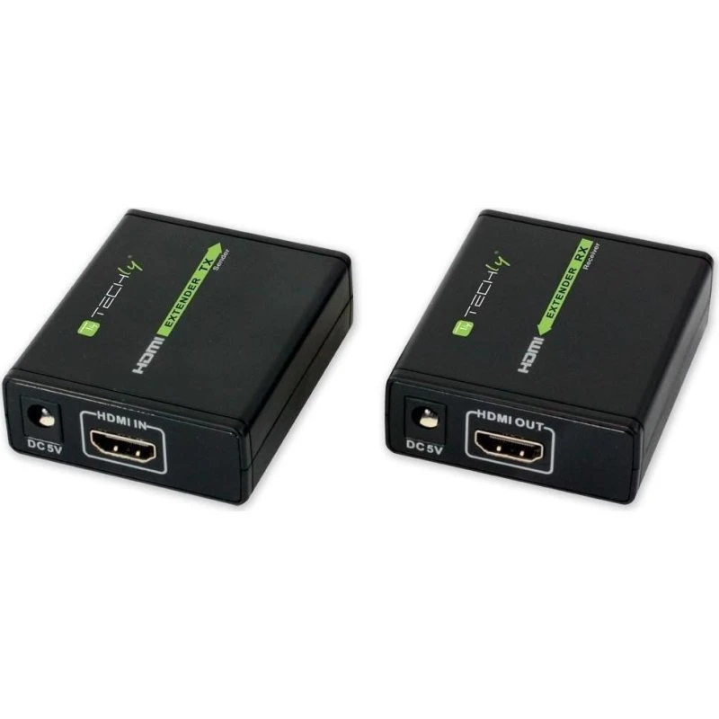 Techly HDMI Extender Full HD 60 m via Cat.6/6A/7