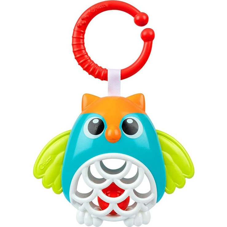 Chicco Owl Rangle, 3+ måneder, flerfarvet