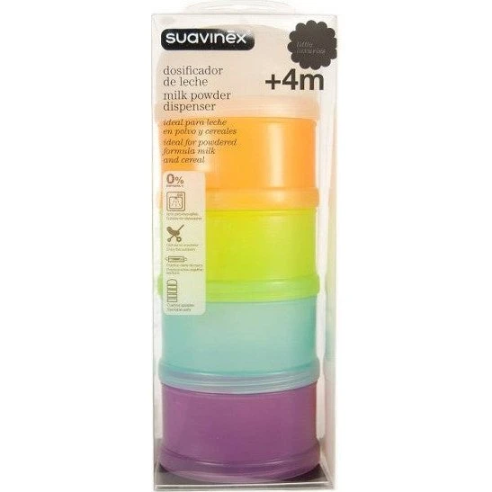 Suavinex Mælke Dispenser 0m, 4 rum